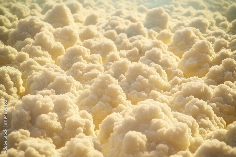 Aufkleber Clouds with soft and puffy texture, suitable for use in weather or nature themed projects