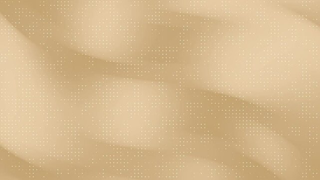 technology plain beige background, blink white dot, light brown abstract gradient HD 4K seamless looping animation