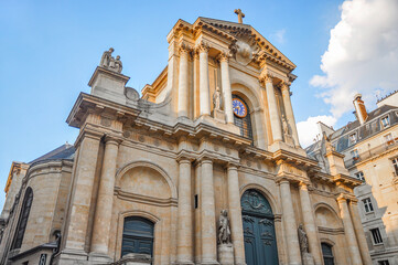 Churches in Paris: St. Roch, one of the largest churches in the French city, listed as a historical monument
