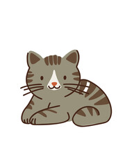 adorable kitty illustration