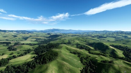 Serene Rolling Hills Landscape
