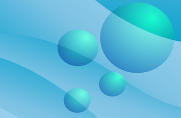 Colorful abstract pastel waves with bubbles, perfect for modern web design, abstract background with waves and bubbles