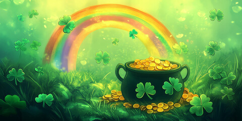 st patrick day background
