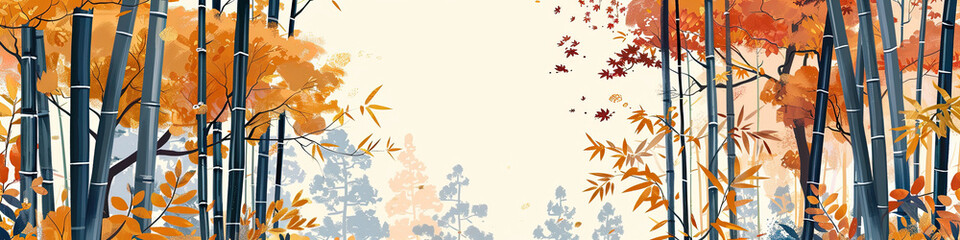 Enchanting Arashiyama Bamboo Grove: A Geometric Wonderland