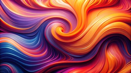 Fototapeta premium Abstract Swirling Vibrant Hues A Dynamic Composition of Color and Motion