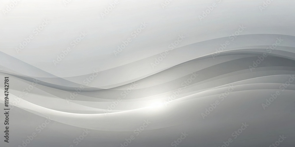 Poster abstract grey wave background design for modern presentations