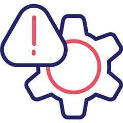 Risk Taking vector icon illustration of Leadership iconset.