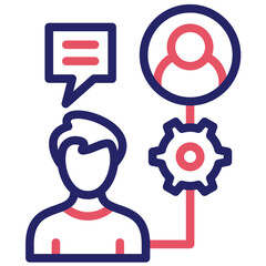Onboarding vector icon illustration of Business Training iconset.