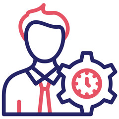 Efficiency vector icon illustration of Business Training iconset.
