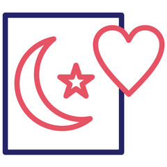 Religious Beliefs vector icon illustration of Generation Gap iconset.