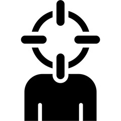 Obraz premium Target Audience Icon