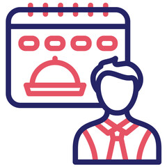 Formal Event vector icon illustration of Catering iconset.