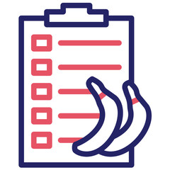 Diet vector icon illustration of Catering iconset.