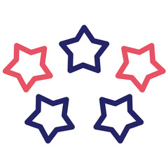 Star vector icon illustration of Achievements iconset.