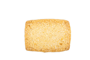 Danish shortbread cookies close-up, macro of cookies, pastries, cookies on a white background, isolate, catalog photo of food