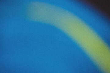 Abstract blurred dark blue and yellow background
