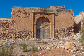 Ruin of Dar El Caid Hahhi between Essaouira and Safi in Morocco