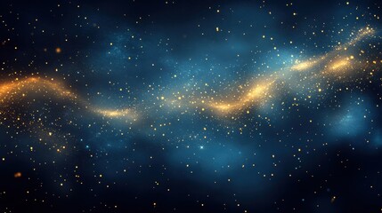 Obraz premium Stunning Cosmic Background with Stars and Ethereal Light Effects