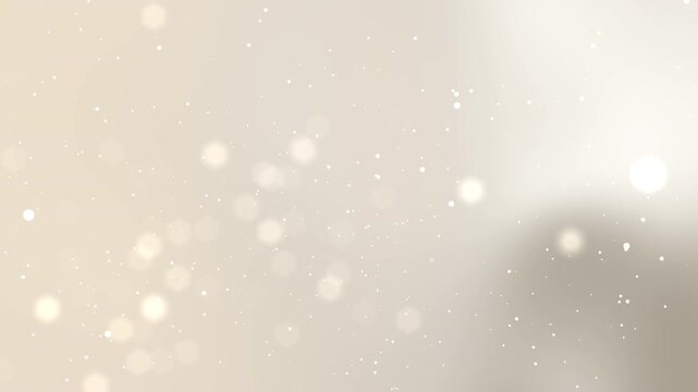 Beige background with light points and blurry circles suitable for abstract design, web graphics, digital art, modern backgrounds, artistic concepts