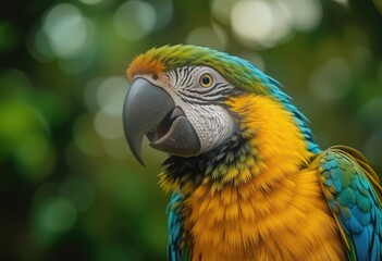 Obraz premium blue and yellow macaw