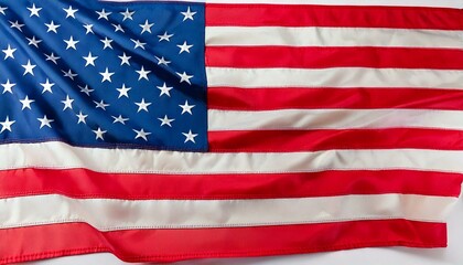 Fototapeta premium American flag USA design. united states flag. Rendered USA flag. the USA national flag 