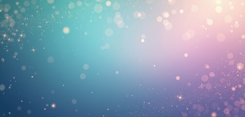 Fototapeta premium Pastel bokeh background with soft pink and blue tones.