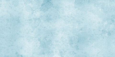 Abstract vector blue grunge limestone stucco texture, watercolor painted mottled blue background, modern smooth bright ink watercolor antique old wall paper background.