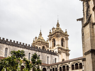Alcobaca monastery, Mosteiro de Santa Maria de Alcobaca is a Medieval Roman Catholic Monastery at Alcobaca, Portugal