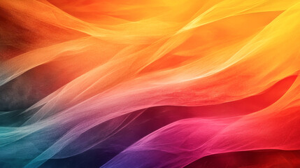 Obraz premium Vibrant abstract swirls of color in hues of orange, red, and blue create a fluid design.