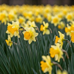 Obraz premium daffodils in spring