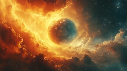Nouveau Celestial marvelous and Astral minimalist photography celebrating the celestial marvelous and cosmic wonders in Art Nouveau illustrations. Embrace the awe-inspiring and cosmic allure 