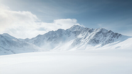 Iceberge on a winter weather