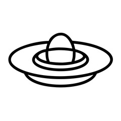 floating ring icon, floating ring line art - simple line art of floating ring, perfect for floating ring logos and icons and themed design 
