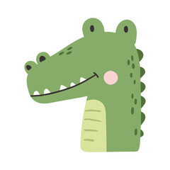 Safari animal isolated, tropical animal, kids illustration, cartoon vector
