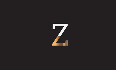 ZZ, Z,  Abstract Letters Logo Monogram