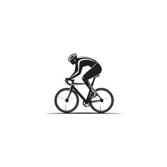 Obraz premium rider silhouette