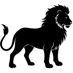 lion silhouette