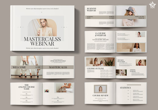 Masterclass Webinar Magazine Landscape