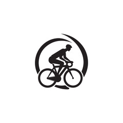 Fototapeta premium rider silhouette