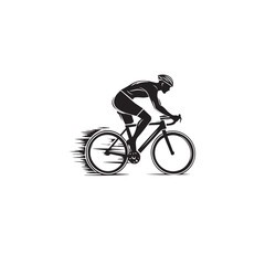 Obraz premium rider silhouette