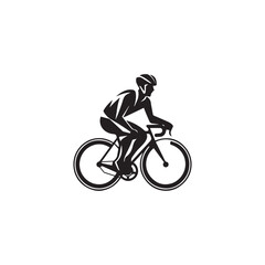 Obraz premium rider silhouette