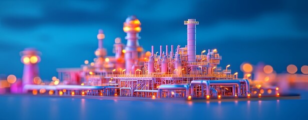 Conceptual Representation of Global Oil Production