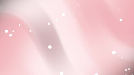 Pink gradient with scattered white circles suitable for backgrounds, social media posts, presentations, and design projects needing a feminine touch