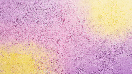 Colorful textured wall with a blend of pink and yellow tones in a sunny atmosphere