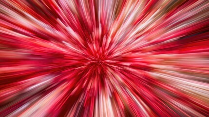 A dynamic red gradient with bold radial transitions from vivid ruby to pale pink.