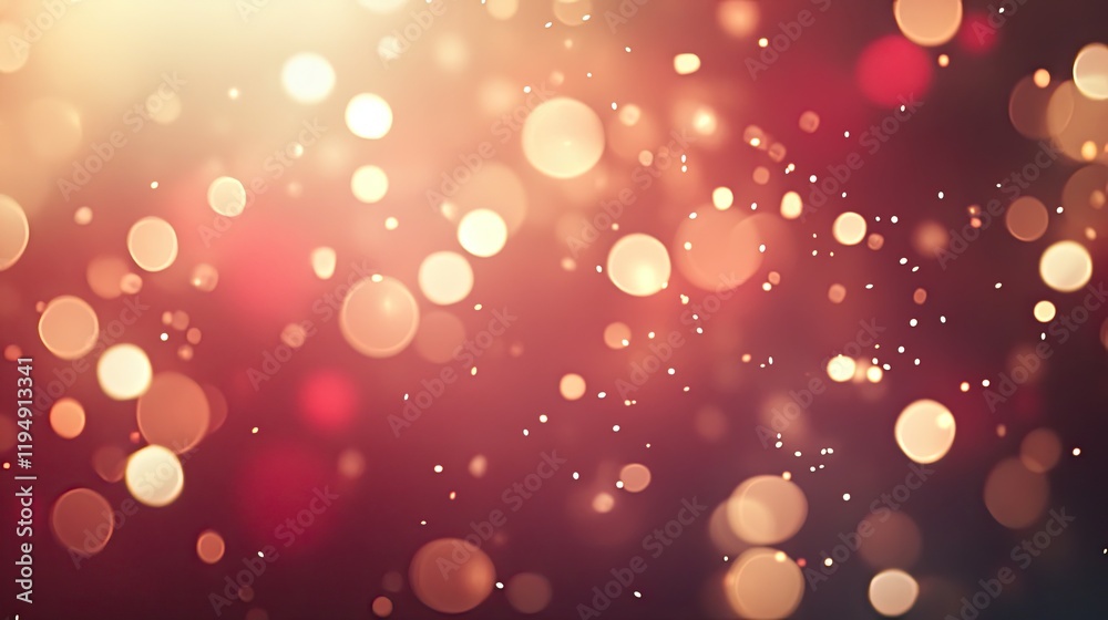 Poster a glowing red background with soft light radiating from the center, creating a warm and dynamic atmo