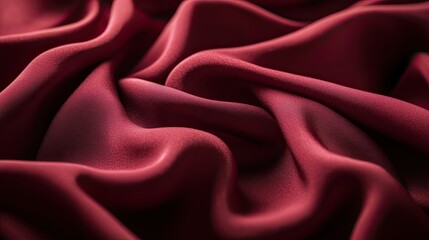 Obraz premium A maroon red surface with a soft gradient, offering an elegant and inviting backdrop for photography or branding.