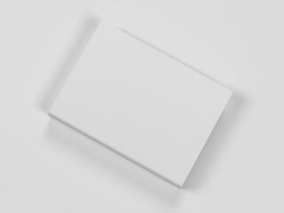 Top View Hard Cover Book Mockup
