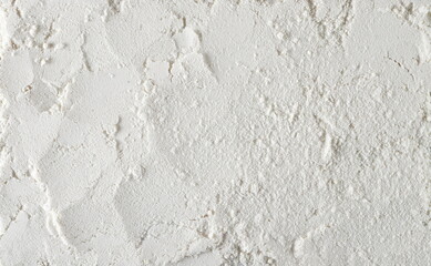 Organic coconut flour, texture and background, top view	
