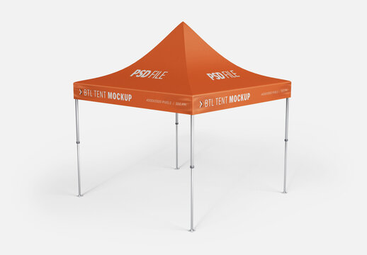 Trade Fair Tent Mockup